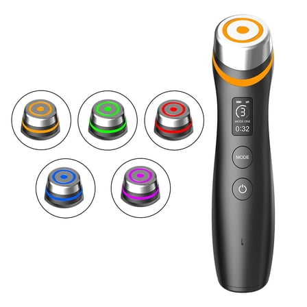 Skin Tightening Face Machine, Face Massager Tool with 5 Modes, Enhanced Absorption, Facial Neck Lifting, Firming and Pore Care