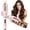 Pink, variant on Moremore 1.10 in Automatic Curling Iron, Electric Curling Wand, Anti-Tangle Rotating Ceramic Hair Curler, Negative Ionic, Pink