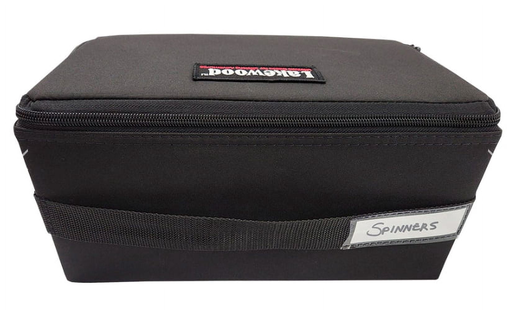 Lakewood Fishing Black SpinnerBait Deposit Box Multi-Species Case