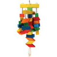 thumbnail image 2 of Parallelogram Large Wooden Bird Toy-Material:Wood/Rope, 2 of 2