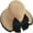 Camel, variant on Sun Hats for Women Wide Brim Straw Beach Hat UV UPF 50+ Foldable Summer Sun Hat