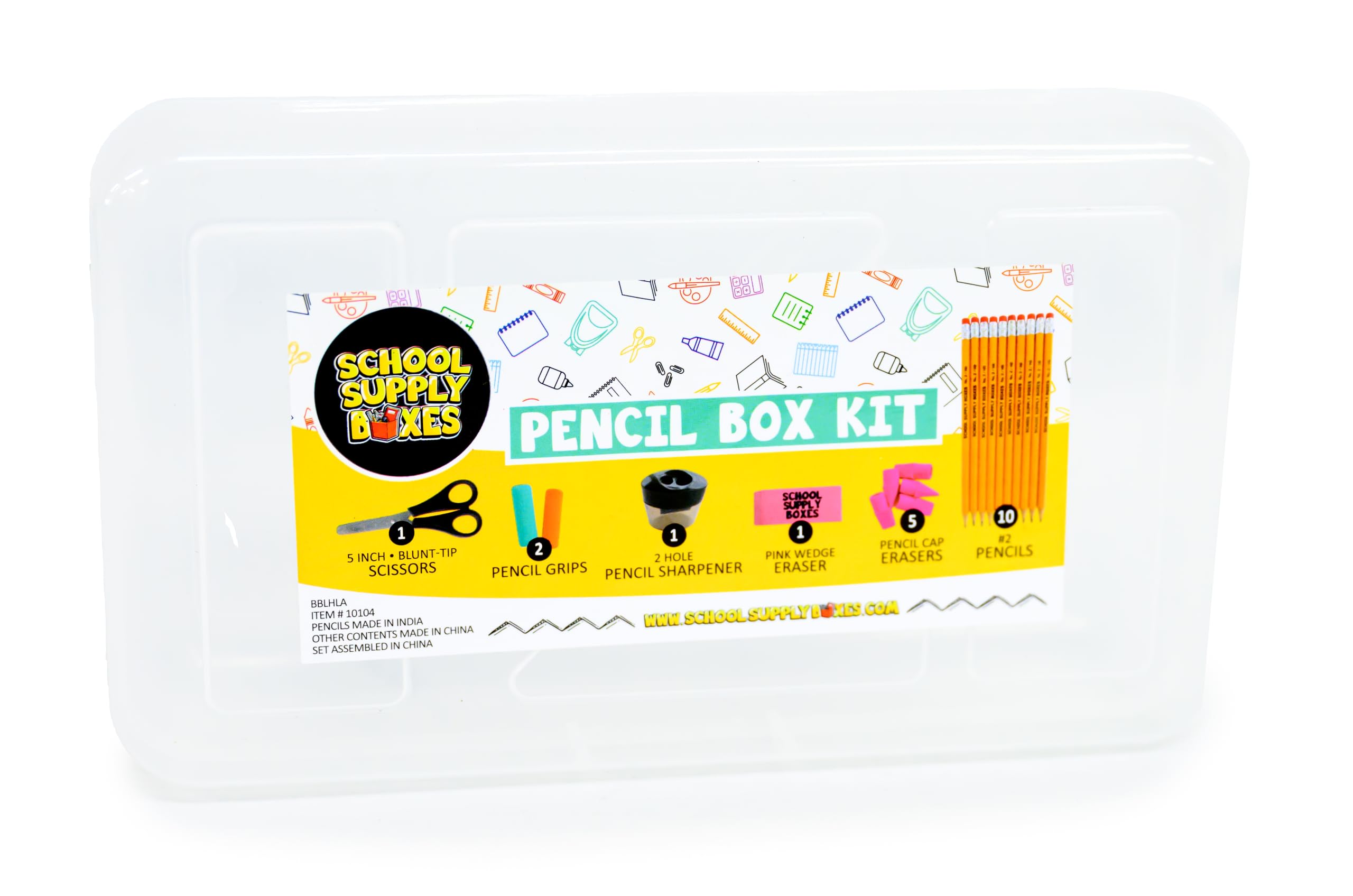 Kit de útiles escolares para grados K-5 – Cajas de útiles escolares 3