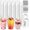 C: 600 Pcs 3 Oz Mini Dessert Cups, variant on Round Clear Plastic Mini Dessert Cups – with Spoons and Bamboo Skewers, Great for Parfaits, Shooters, Parties, Serving Fruit, Ice Cream, Mousse, Pudding, Yogurt, Appetizers – Vasos par