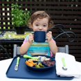 thumbnail image 3 of Green Sprouts Snap  Go Easy-Wear Bib 3-Pack Set, Blue  Grey Set, 3 of 3