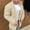 Beige, variant on jsaierl Mens Cardigan Sweaters Cable Knit Open Front Stand Collar Thicken Outwear Long Sleeve Cozy Plain Sweater Jacket