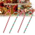 thumbnail image 5 of 25 PCS Christmas Candy Cane Decorations Ornaments,Plastic Candy Cane Christmas Tree Hanging Ornaments for Christmas Holiday Home Decor By SYWAN, 5 of 14