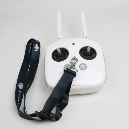 Phantom Straps - Remote Control Neck Hanging Rope Hang Buckle Lanyard Strap Holder Belt for DJI Phantom 3se/4 pro+ Inspire MavicPro - Black