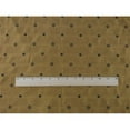 thumbnail image 2 of Butterscotch Yellow/Brown Polka Dots Decorating Fabric, Fabric By the Yard, 2 of 5