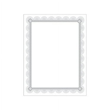 Geographics Conventional Certificate Paper, Blue, 50 Sheets - Walmart.com
