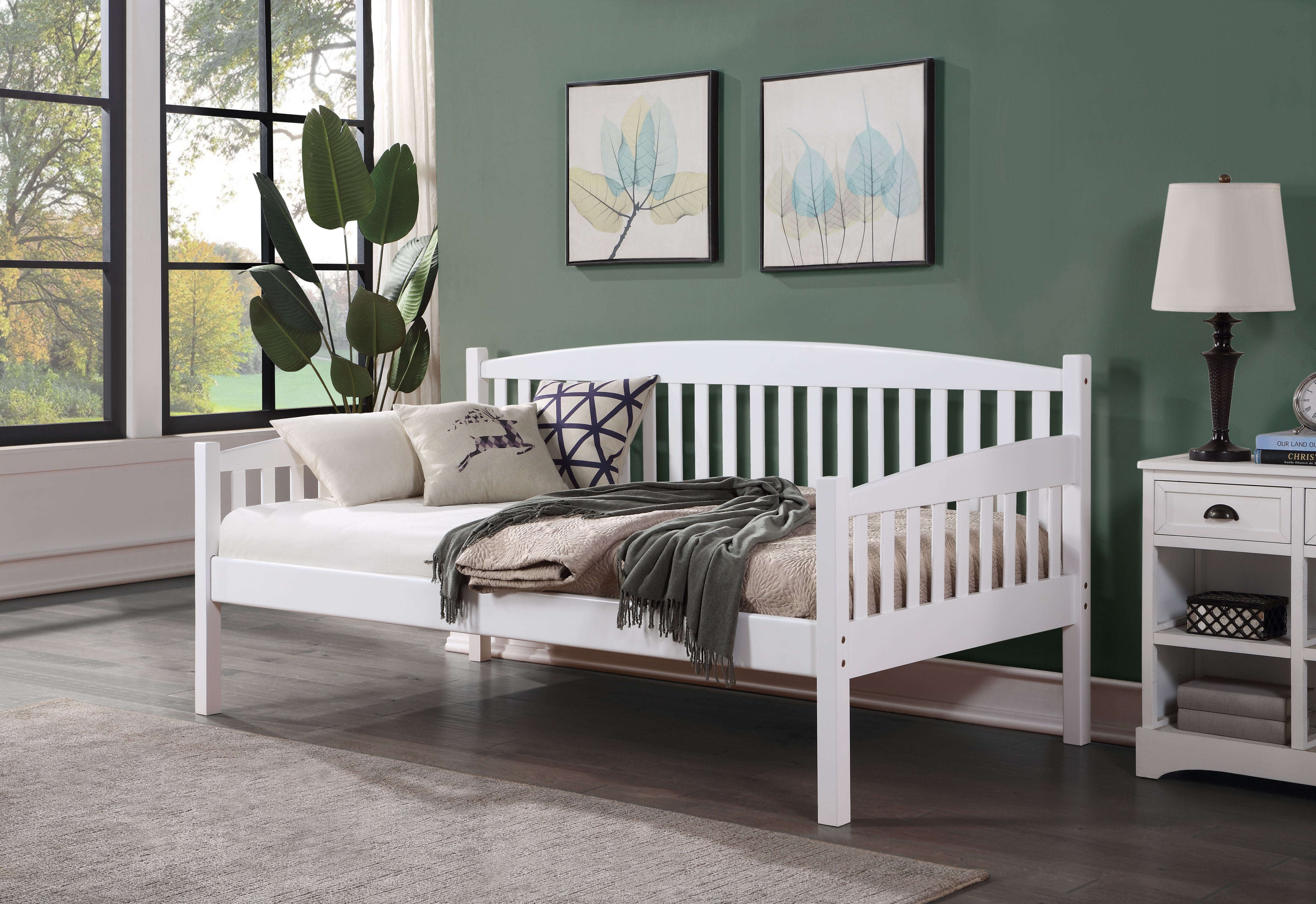 Daybed (twin Size), White Finish Bd00379 - Walmart.com