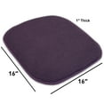 thumbnail image 7 of Memory Foam Honeycomb Non-Slip Back Chair/Seat 16" x 16" Cushion Pad 6 Pack, 7 of 7