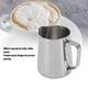 thumbnail image 4 of 600ml Jarra Para Espumar Leche De Acero Inoxidable, Taza Cremera Para Espumar Leche, Jarra Barista Para Vaporizar Leche Con Escala Clara Para Arte En Latte, Café En Casa, 4 of 7