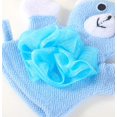 thumbnail image 3 of Bath and Shower Loofah Sponge For Kids,Non-toxic,Skin-friendly Soft Terry Cloth Bath Puppet,Wash Cloth,Bath Mitt,Bath Mitt,Terry Cloth Bath Mitt Set of 3,Cute Face Design(Cartoon Rabbit/Duck/Bear), 3 of 5
