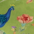 thumbnail image 5 of JWH Boho Green Velvet Peacock and Floral Throw Pillow Covers Soft Decorative Peacock Cushion Covers 14x20inch for Cozy Sofa Bedroom, 5 of 8