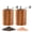 A, variant on 3x2.3 In Acacia Wood Salt and Pepper Grinder Mills,Wooden Shakers with Adjustable Ceramic Core,Classic Manual Salt Grinder Refillable Pepper Mill Set with a Gear Crank System for kitchen Spice