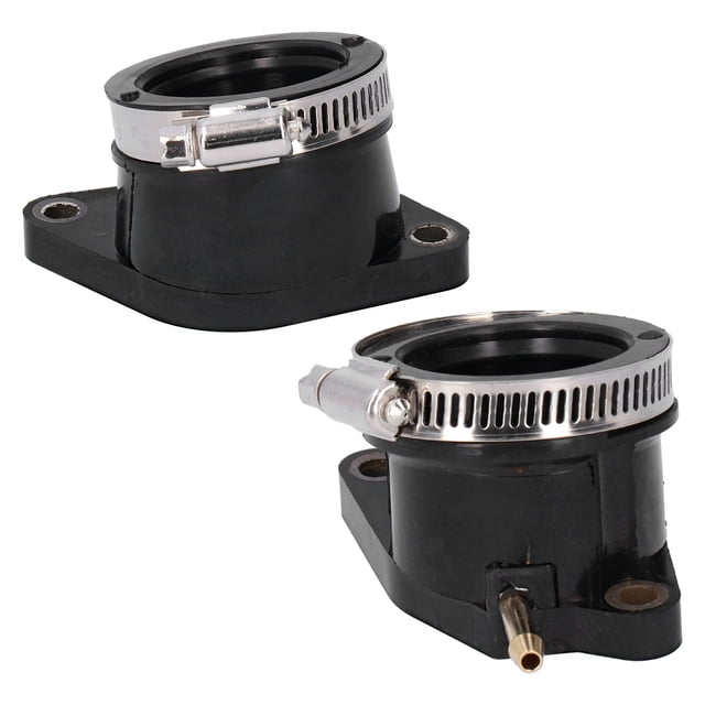 Colector de admisión Carburador 2 piezas Bling Bling Accesorio para coche Yamaha Raptor 660 660r 2001-2005