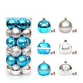 thumbnail image 2 of 24 bolas de decoración de árbol de Navidad de 6 cm, decoración de Navidad, 2 of 2