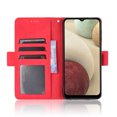 thumbnail image 3 of Case for Samsung Galaxy A12/M12 Cover Adjustable Detachable Card Holder Magnetic closure Leather Wallet Case - Red, 3 of 5