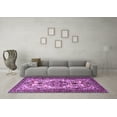 thumbnail image 3 of Ahgly Company Indoor Rectangle Persian Purple Traditional Area Rugs, 6' x 9', 3 of 4