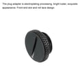 thumbnail image 4 of Uxcell Computer Water Cooling Plug Fitting G1/4" Black for PC Water Cooling Systems with O-Ring Pack of 6, 4 of 5
