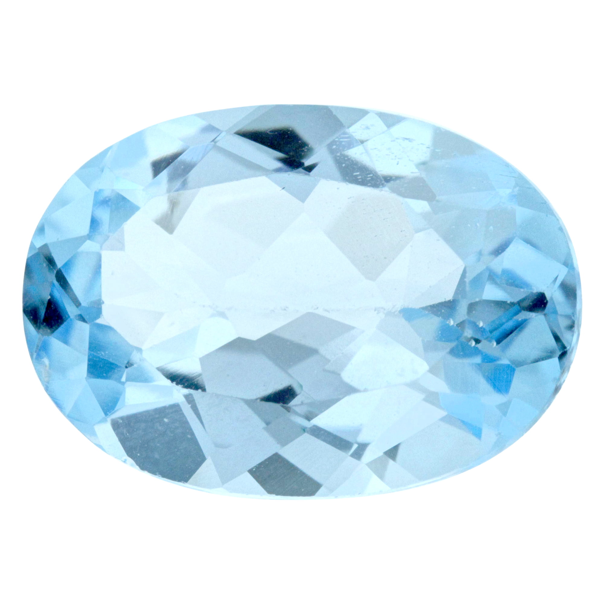 Blue Topaz Faceted Gemstone Sky Blue Topaz Round Faceted Loose Gemstone 10 piece 6mm Sky Blue Topaz Faceted Round Gemstone