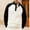 White, variant on Generic Men's Corduroy Button Sweatshirt Casual Long Sleeve Stand Collar Pullover Fashion Athletic Workout Button Sweatshirt