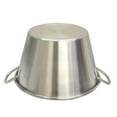 thumbnail image 3 of Portable 19" Cazo LARGE Flat 11-1/2" Deep Cooking Pot Pan Tall Wok Caso L Carnitas Gas Stove Burner, 3 of 4