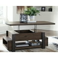 thumbnail image 2 of Signature Design by Ashley Casual Vailbry Coffee Table with Lift Top  Brown, 2 of 9