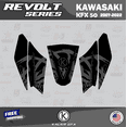 thumbnail image 2 of Kalair GFX Graphics Kit for Kawasaki KFX50 (2007-2022) Revolt Series, 2 of 5
