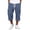 Navy, variant on Inleife Men's Casual Solid Short Pants Drawstring Waist Athletic Gym Shorts With Pocket