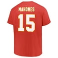 thumbnail image 3 of Men's Fanatics Patrick Mahomes Red Kansas City Chiefs Big & Tall T-Shirt, 3 of 3