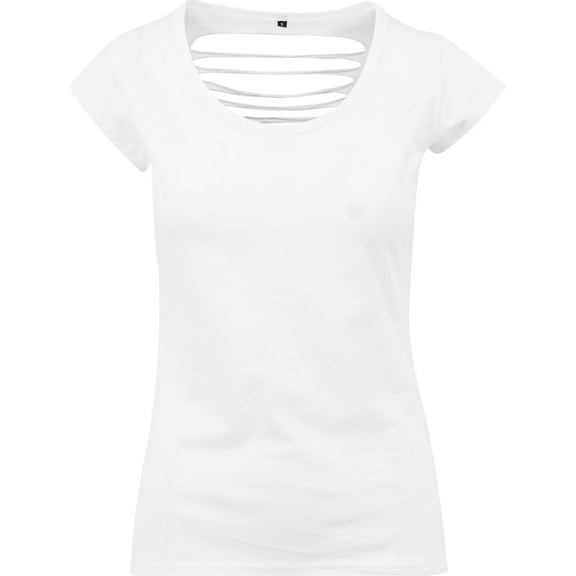 Build Your Brand Womens Back Cut Tee
