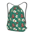 thumbnail image 3 of XMXT Waterproof Gym Bag, Cartoon Christmas Gloves Drawstring Backpack for Men, m, 3 of 8