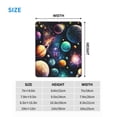 thumbnail image 6 of Planets Galaxy Stars Cosmic Space Gaming Mouse Pad 7 x 8.6 in Rectangle Computer Mousepad Mat Non-Slip Rubber Base for Office Laptop PC, 6 of 6