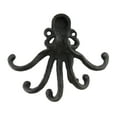 thumbnail image 3 of Octopus Key Hook 7 Inch Wall Decor Cast Iron, 3 of 3