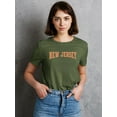 thumbnail image 2 of New Jersey College Style T-Shirt Women -Image by Shutterstock, Female x-Large, 2 of 4