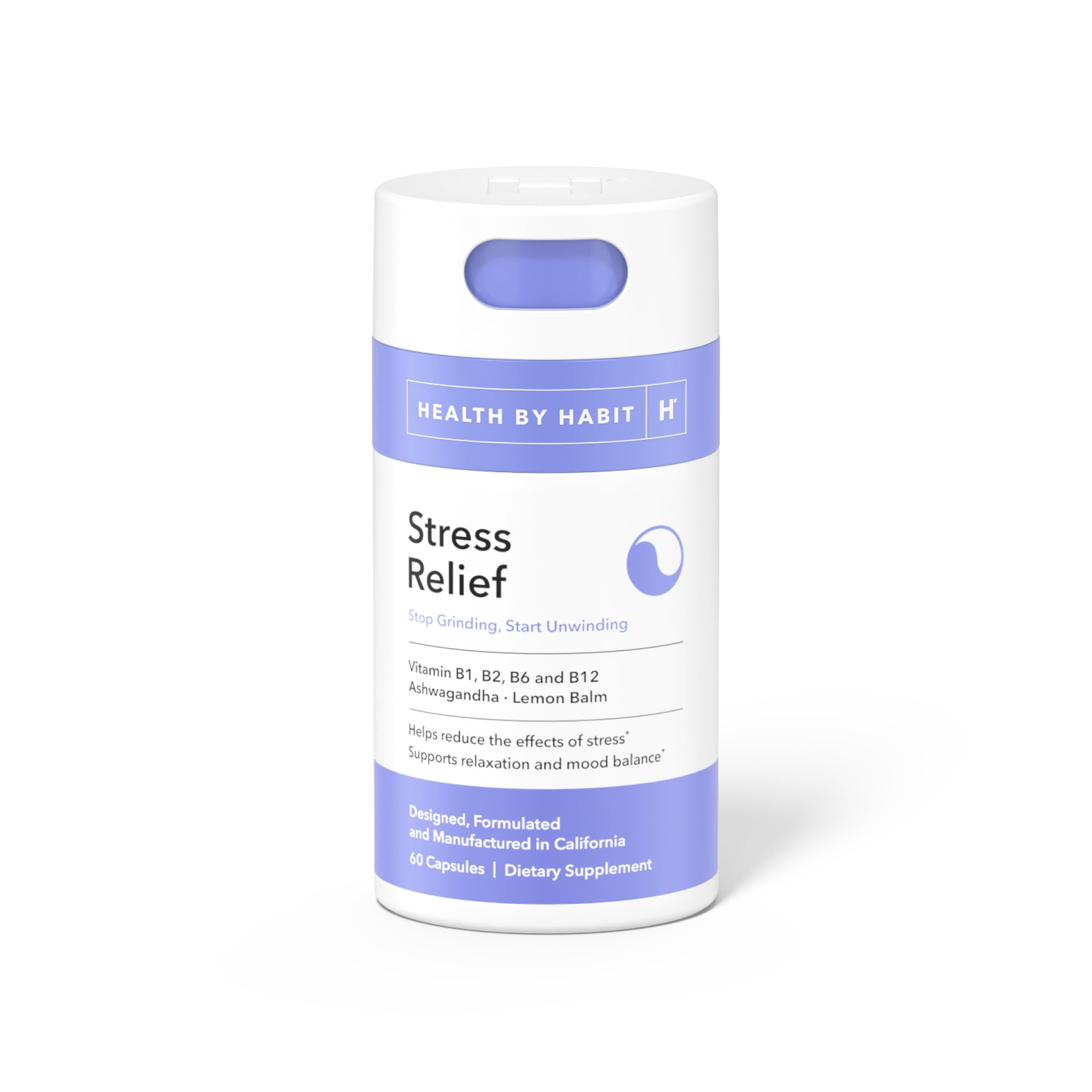 Health By Habit Stress Relief Supplement