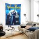 thumbnail image 2 of Póster de tapiz de la familia AddAMS, impresión para colgar en la pared, tapiz de arte de pared para dormitorio, sala de estar, pasillo, dormitorio, decoración del hogar, 60 x 40 pulgadas, 2 of 8