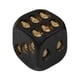 thumbnail image 1 of 1/510 piezas 3D Skull D6 Dados decorativos de calavera negra Dados de muerte de G1O5, 1 of 1