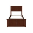 thumbnail image 3 of Madison Twin Traditional Bed with Matching Foot Board in Walnut, 3 of 4