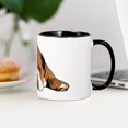 thumbnail image 4 of CafePress - Teddy The English Bulldog Mug - 11 oz Ceramic Mug - Novelty Coffee Tea Cup, 4 of 6