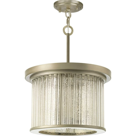 POINT DUME® Sequit Point Collection Antique Nickel Semi-Flush Convertible