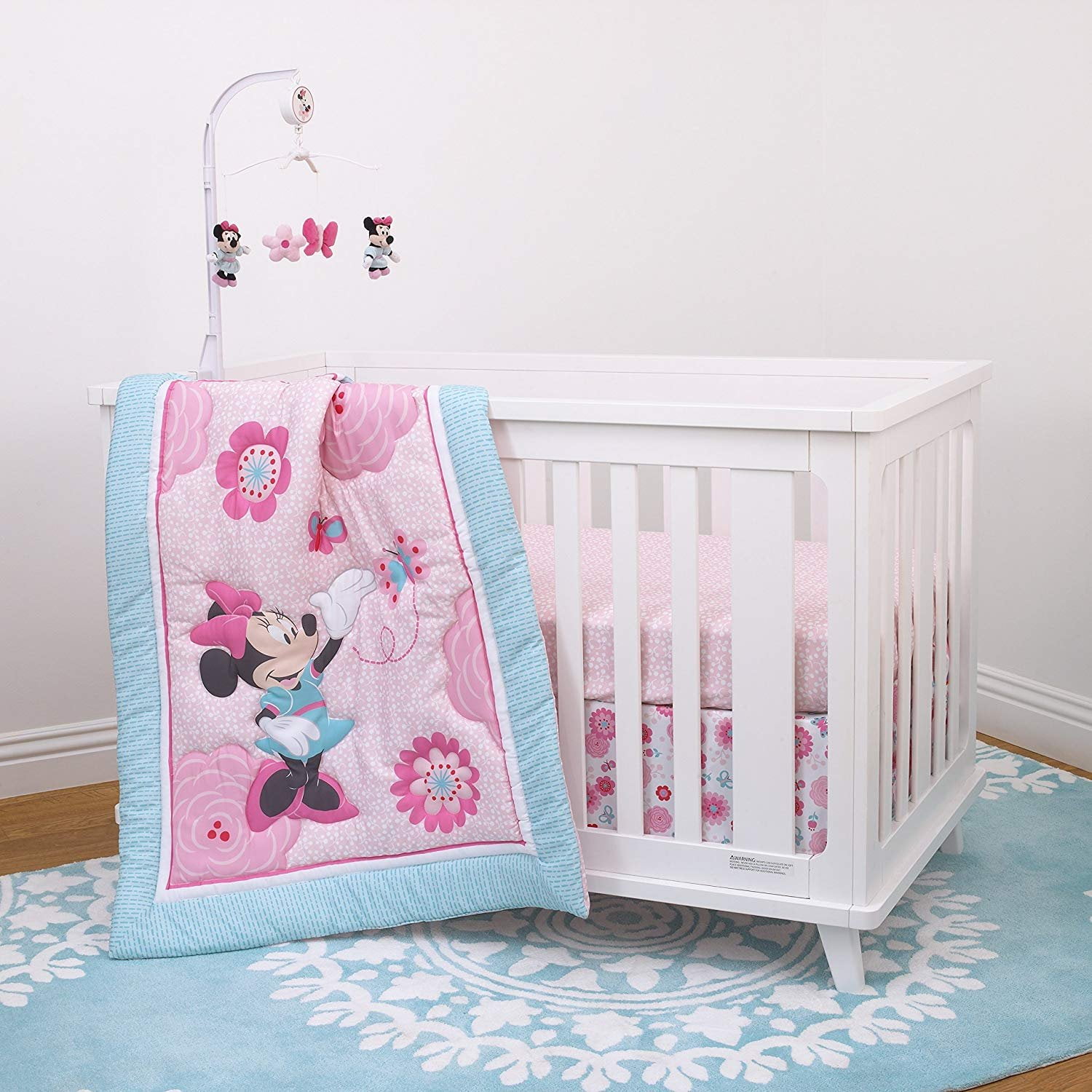 minnie mouse bedding set crib