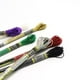 thumbnail image 2 of 19 Colors Art 317W 6 Strands 8M High Sheen Colors Metallic Embroidery Floss Cross Stitch Thread Super Deal Light Effect Floss6 Strands Gao Jinjia LED, 2 of 2