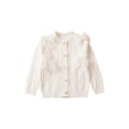 thumbnail image 1 of xiaxaixu Tricot Automne Hiver pour Filles Manches Longues Col Rond Tricot à Simple Boutonnage, 1 of 8