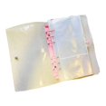 thumbnail image 4 of Libro de Almacenamiento Transparente, Bolsa Organizadora, Soporte de Recogida, álbum de Embalaje, Estuche de Exposición, Organizador de 3 cuadrículas 90 hojas Yinane Organizador de pendientes de joyería, 4 of 7