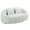 Beige, variant on MOONMISS Large 59'' Bean Bag Chair for Adults,Chenille Shell-Shaped Couch with Two Pillows,Oversized Single Sofa,Emerald