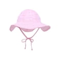 thumbnail image 2 of Kid's 50+ SPF UV Protective Wide Brim Bucket Baby Sun Hat, 2 of 4