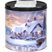 Signature Brands Christmas Popcorn Tin, 24 Oz.
