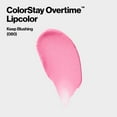 thumbnail image 4 of Revlon ColorStay Overtime Longwearing Gloss Lipstick with Vitamin E, 080 Keep Blushing, 0.07 fl oz, 4 of 10
